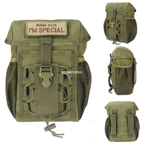 Bolsa tática cs despejo gota bolsa outdooer utilitário bolsa à prova dwaterproof água 1000d náilon dobrável molle saco de despejo para caminhadas ao ar livre