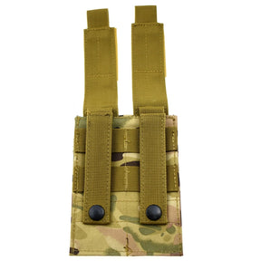 Molle tático 9mm mag bolsa pistola revista titular para placa transportadora colete duplo carregador bolsa caça e equipamentos acessório