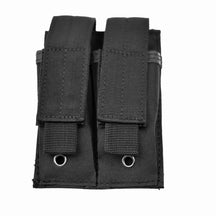 Molle tático 9mm mag bolsa pistola revista titular para placa transportadora colete duplo carregador bolsa caça e equipamentos acessório