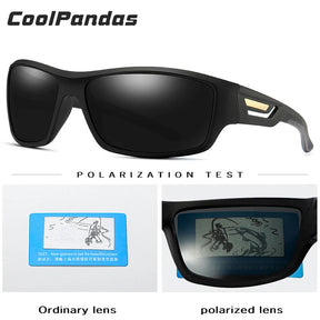 Moda À Prova De Vento Óculos De Sol Polarizados Homens Marca Designer De Viagem Masculino Espelho Óculos De Sol Condução Anti-UV Oculos De Sol Masculino