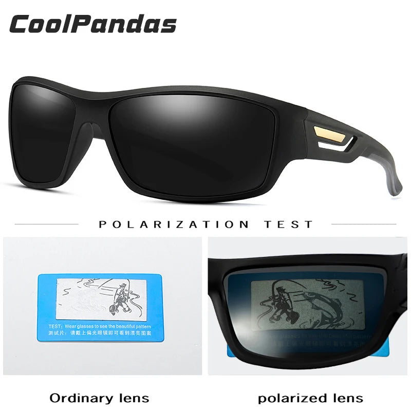 Moda À Prova De Vento Óculos De Sol Polarizados Homens Marca Designer De Viagem Masculino Espelho Óculos De Sol Condução Anti-UV Oculos De Sol Masculino