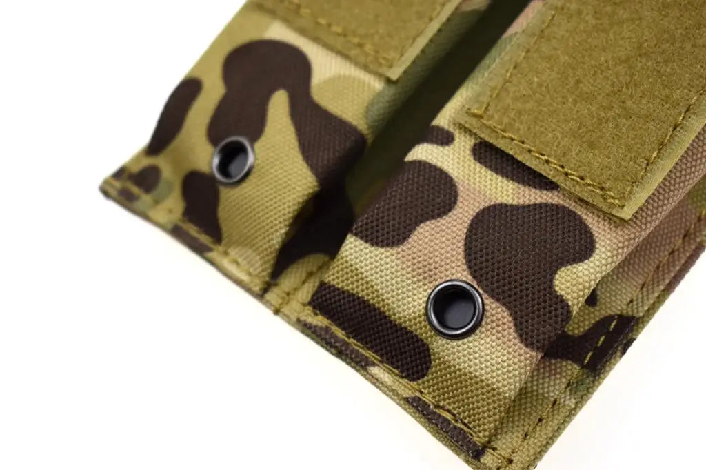 Molle tático 9mm mag bolsa pistola revista titular para placa transportadora colete duplo carregador bolsa caça e equipamentos acessório