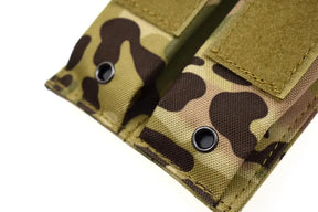 Molle tático 9mm mag bolsa pistola revista titular para placa transportadora colete duplo carregador bolsa caça e equipamentos acessório
