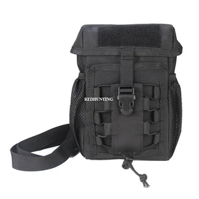 Bolsa tática cs despejo gota bolsa outdooer utilitário bolsa à prova dwaterproof água 1000d náilon dobrável molle saco de despejo para caminhadas ao ar livre