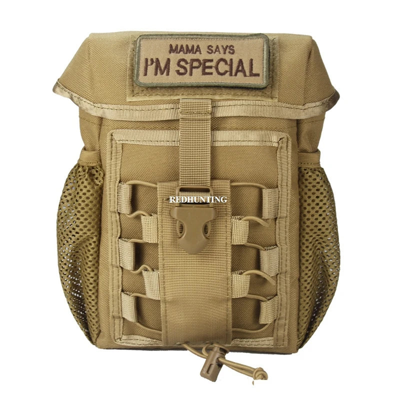 Bolsa tática cs despejo gota bolsa outdooer utilitário bolsa à prova dwaterproof água 1000d náilon dobrável molle saco de despejo para caminhadas ao ar livre