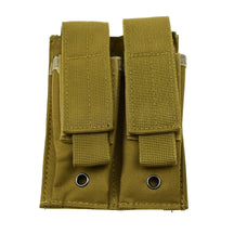 Molle tático 9mm mag bolsa pistola revista titular para placa transportadora colete duplo carregador bolsa caça e equipamentos acessório