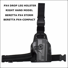 Tactical Bereta PX4 Case, Paintball Equipamentos, Tempestade, 360 ° Cant ajustável com Revista Duplo Bolsa