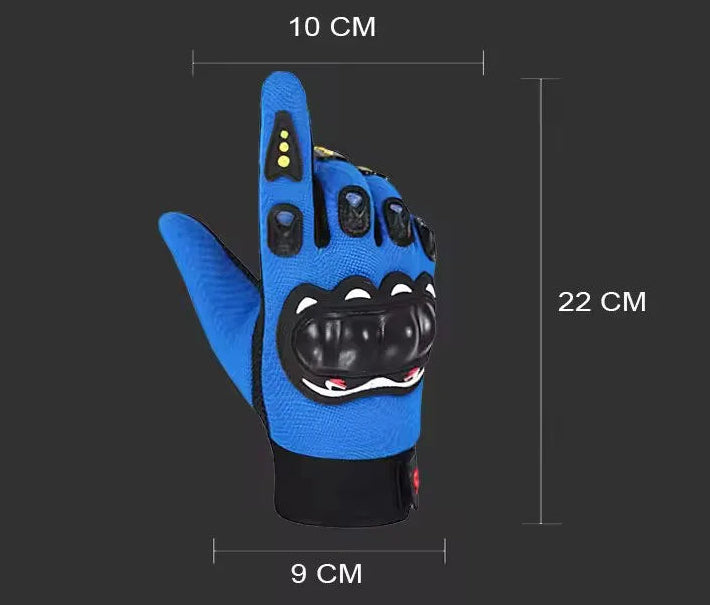 Luva Tática Dedo Cheio com Proteção para Uso Outdoor