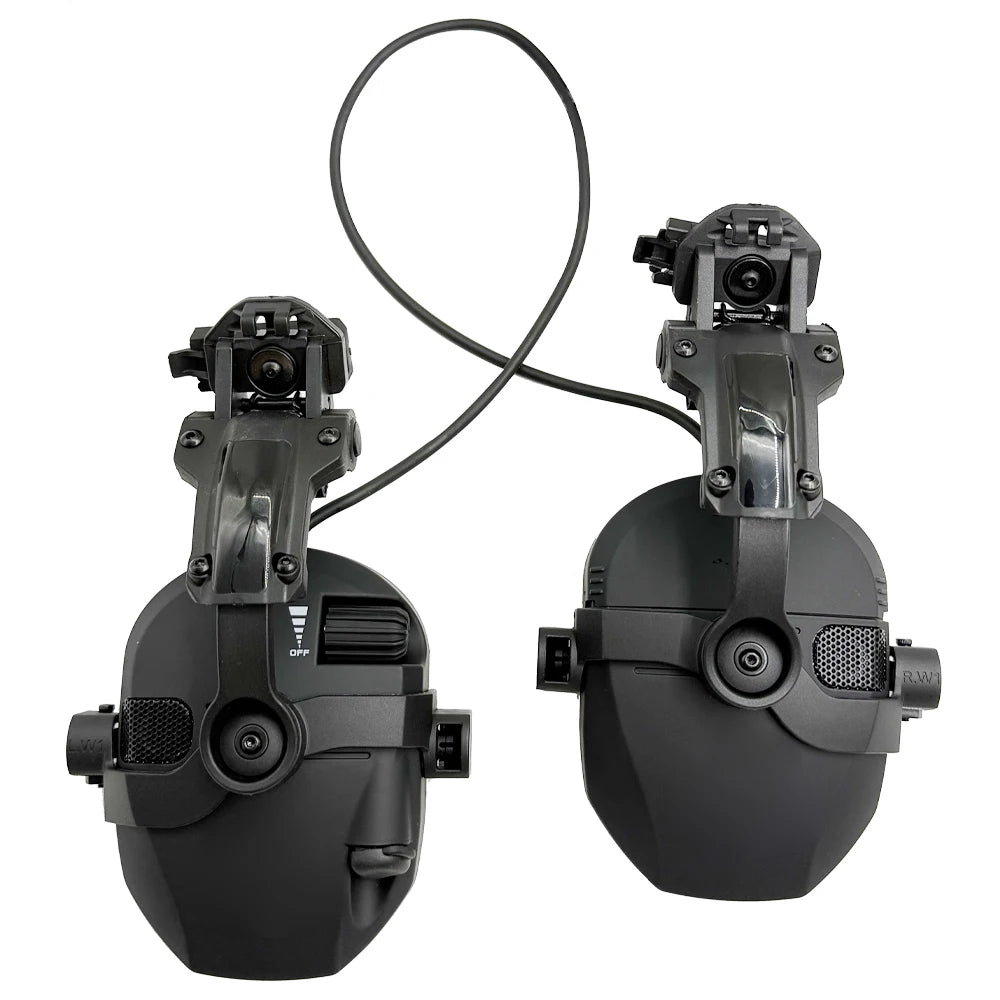 Headset Tático Eletrônico NRR23dB com Redução de Ruído