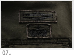 Novo 2023 casual jaqueta militar do exército dos homens plus size M-6XL jaqueta masculina força aérea uma primavera & outono carga jaquetas dos homens casaco