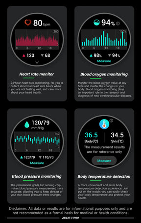 LOKMAT-Zeus 4 Pro Amoled relógio inteligente, tela redonda, BT Calls, Fitness Tracker, Monitor de freqüência cardíaca para telefone inteligente, 1,43