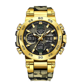 LIGE Digital Men Militar Watch 50m Relógio de pulso à prova d'água LED Relógio de quartzo Relógio esportivo Masculino Relógios grandes Homens Relogios Masculino
