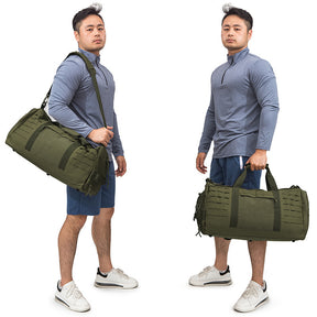 40l esporte ginásio saco tático viagem duffle saco para homens saco de treinamento de fitness com sapato basquete ao ar livre sacos de fim de semana