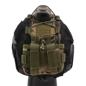 Bolsa de bateria capacete tático mk1 contrapeso bolsa capacete nvg bateria equilíbrio saco de peso capacetes acessórios