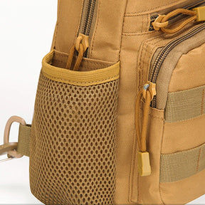 Ao ar livre tático camuflagem chaleira pacote de peito sacos dos homens caminhadas mochila náilon caça pesca molle exército trekking bolsa ombro