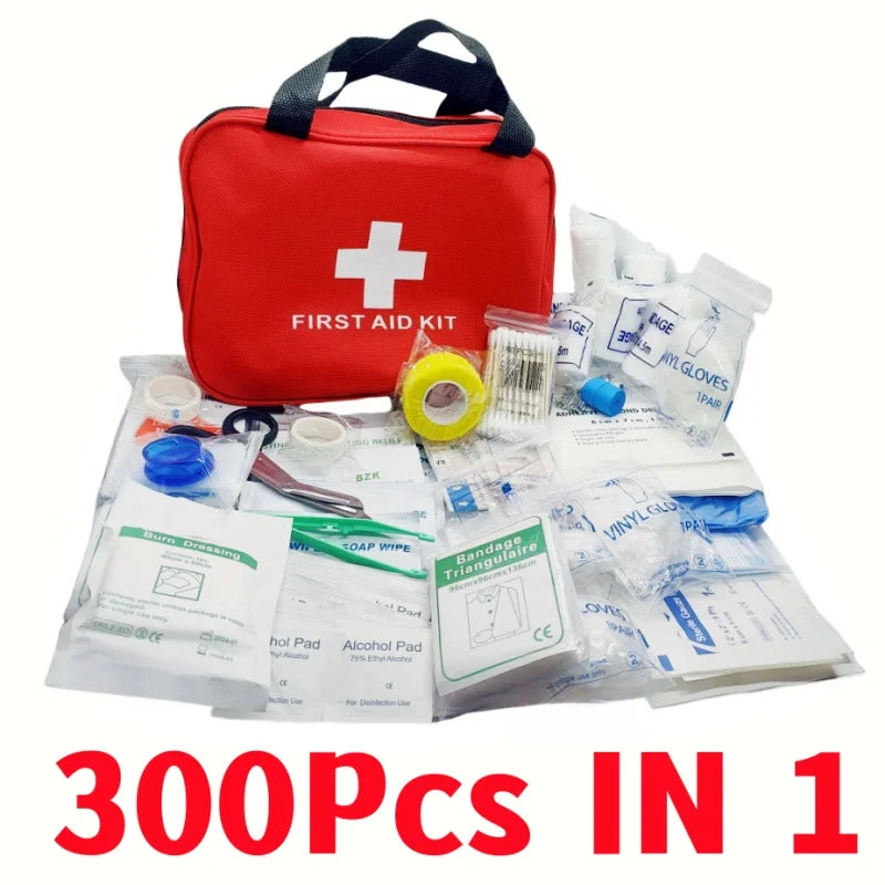 Outdoor First Aid Bag Portátil, Kit de Sobrevivência, Suprimentos de Emergência, Caça, Caminhada, Camping, Uso Multiuso