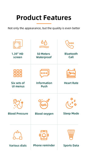 LOKMAT-ATTACK 2 PRO relógios inteligentes para homens e mulheres, fitness, esportes ao ar livre, monitoramento de saúde, compatível com android, ios