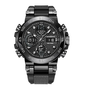 LIGE Digital Men Militar Watch 50m Relógio de pulso à prova d'água LED Relógio de quartzo Relógio esportivo Masculino Relógios grandes Homens Relogios Masculino