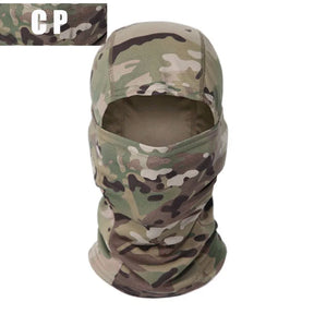 Balaclava Tático Multicam, Máscara Facial Completa, Capa Escudo, Chapéu De Ciclismo E Caça, Cachecol De Camuflagem