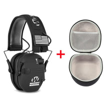 Protetores de orelha eletrônicos táticos militares, caça ao ar livre, captador de som, proteção de redução de ruído, fone de ouvido nrr 23db