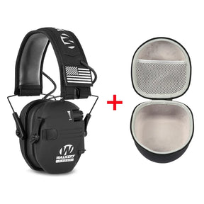 Protetores de orelha eletrônicos táticos militares, caça ao ar livre, captador de som, proteção de redução de ruído, fone de ouvido nrr 23db