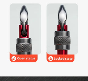 Mosquetão de escalada 25kN, fivela em forma de D, trava de parafuso de segurança, portão com mola, alumínio, kits de montanhismo ao ar livre