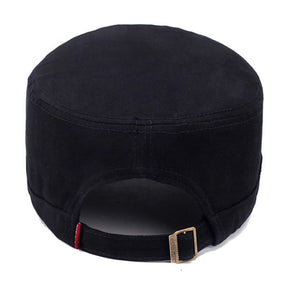 Unissex eua marines carta bordado boné militar primavera outono ao ar livre ajustável chapéus casuais masculino plana topo bonés