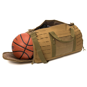 40l esporte ginásio saco tático viagem duffle saco para homens saco de treinamento de fitness com sapato basquete ao ar livre sacos de fim de semana