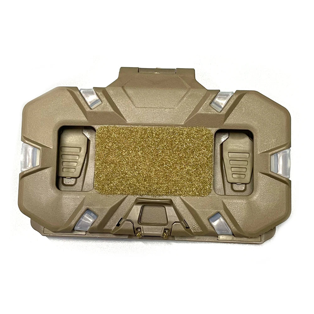 Suporte tático molle para telefone, placa de navegação dobrável, equipamento de retenção para celular, acessórios para colete de caça airsoft