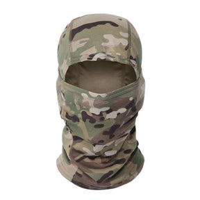 Balaclava Tático Multicam, Máscara Facial Completa, Capa Escudo, Chapéu De Ciclismo E Caça, Cachecol De Camuflagem