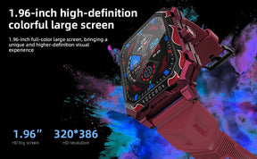 LOKMAT-Oceano Max esporte relógio inteligente, navio emblemático, impermeável, Fitness Tracker, chamadas BT, freqüência cardíaca, sangue, monitor de oxigênio, novo