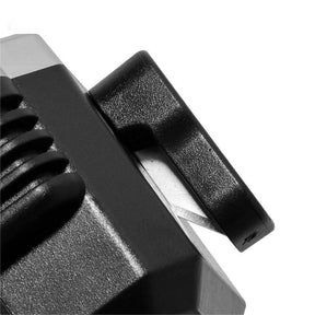 Lanterna Tática 4 em 1 COB USB com Martelo de Segurança