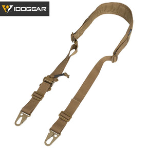 IDOGEAR Tactical R-ifle Slingster 2 Pontos Caça Quick Pull Ranger Verde 3428