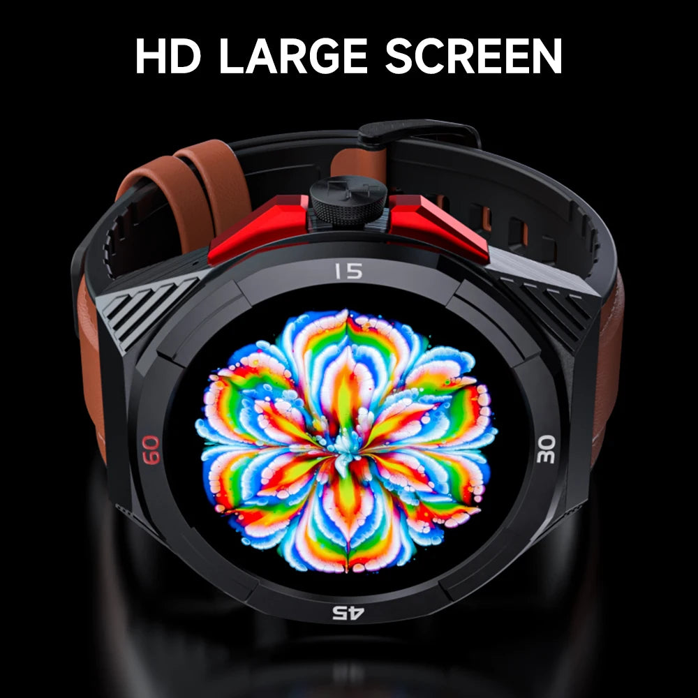 Lokmat-cometa 2 pro relógio inteligente, à prova d'água, com bluetooth, rastreador de fitness, freqüência cardíaca, mensagem, por telefone