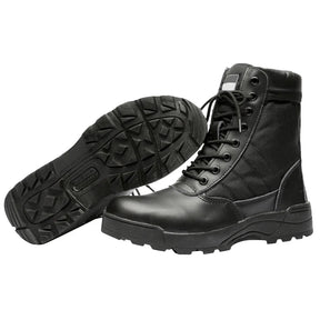 Sapatos masculinos de inverno com renda para montanhismo, botas militares táticas, botas de treinamento de caça respiráveis, botas leves