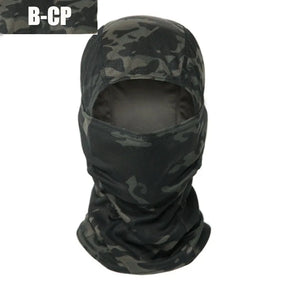 Balaclava Tático Multicam, Máscara Facial Completa, Capa Escudo, Chapéu De Ciclismo E Caça, Cachecol De Camuflagem