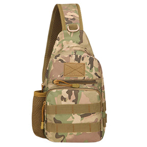 Ao ar livre tático camuflagem chaleira pacote de peito sacos dos homens caminhadas mochila náilon caça pesca molle exército trekking bolsa ombro
