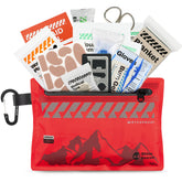 Kit de primeiros socorros pequeno Rhino Rescue – Kit médico ultraleve à prova d'água para caminhadas, mochilão, ciclismo, veículos de viagem