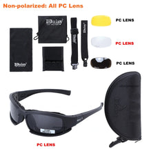 Margarida óculos tático óculos de sol dos homens 4 lente kit masculino jogo de guerra óculos para esporte ao ar livre caminhadas tiro