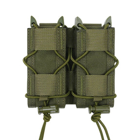 Ophidian 9mm pistola dupla/tripla pilha revista bolsa molle mag coldre caça lanterna tocha titular edc