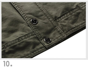 Novo 2023 casual jaqueta militar do exército dos homens plus size M-6XL jaqueta masculina força aérea uma primavera & outono carga jaquetas dos homens casaco