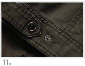 Novo 2023 casual jaqueta militar do exército dos homens plus size M-6XL jaqueta masculina força aérea uma primavera & outono carga jaquetas dos homens casaco