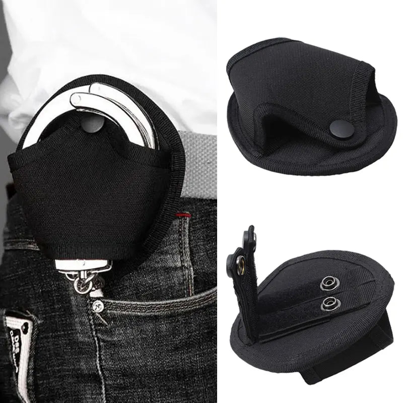 Bolsos táticos universais para cintura, capa para suporte de algemas, esporte ao ar livre, bolsa de tração rápida, bolsa, acessórios táticos