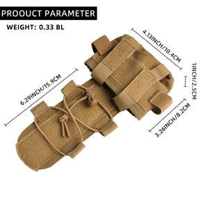 Bolsa de bateria capacete tático mk1 contrapeso bolsa capacete nvg bateria equilíbrio saco de peso capacetes acessórios
