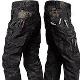 Novas calças de trabalho tático dos homens calças de carga ao ar livre multi-bolso impermeável calça outono primavera ao ar livre workwear caminhadas