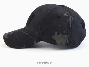 Boné de beisebol camuflado ao ar livre masculino tático CP chapéu ajustável esportes ciclismo boné de língua de pato