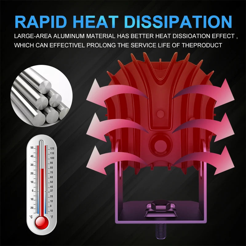 3 Polegada led holofotes de trabalho 12v 24v pod luzes faróis para motocicletas inundação led barra luzes nevoeiro para carro caminhão 4x4 fora da estrada atv