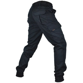 Mege tático joggers ao ar livre ripstop carga calças roupas de trabalho caminhadas calças streetwear masculino