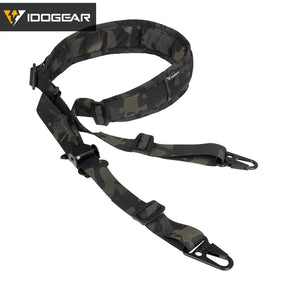 IDOGEAR Tactical R-ifle Slingster 2 Pontos Caça Quick Pull Ranger Verde 3428