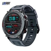 LOKMAT-Zeus 4 Pro Amoled relógio inteligente, tela redonda, BT Calls, Fitness Tracker, Monitor de freqüência cardíaca para telefone inteligente, 1,43